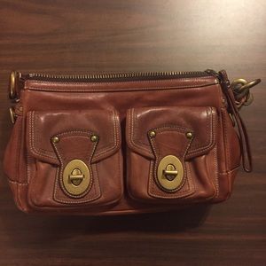 Coach leather purse